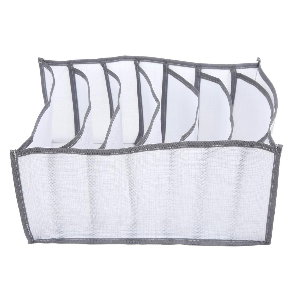 Wardrobe Clothes Organizer 7 Grids Large Capacity Stackable Odorless Fabrics Space Saving Clothes St