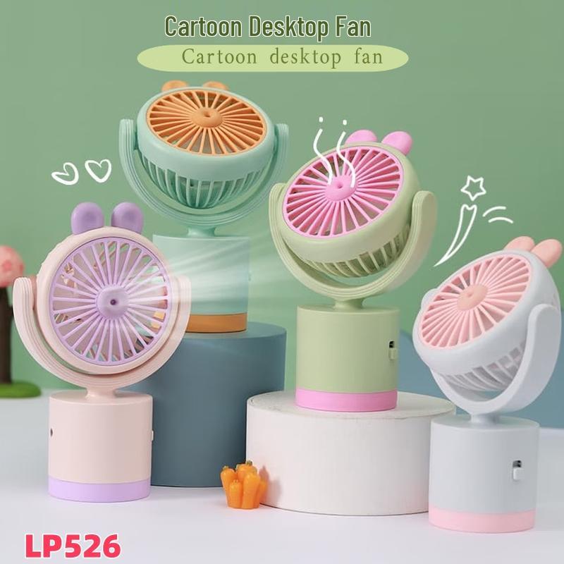 LINGPAN Mini USB Charging Fan 5-Pack