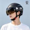 3C Certified Lightweight Half Helmet for Electric Vehicle Riders - Summer Sun Protection & Safety for Men and Women