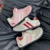 Design round head student ballet Forrest Gump little white shoes women's pink spring new chic niche ugly cute moral training board shoes