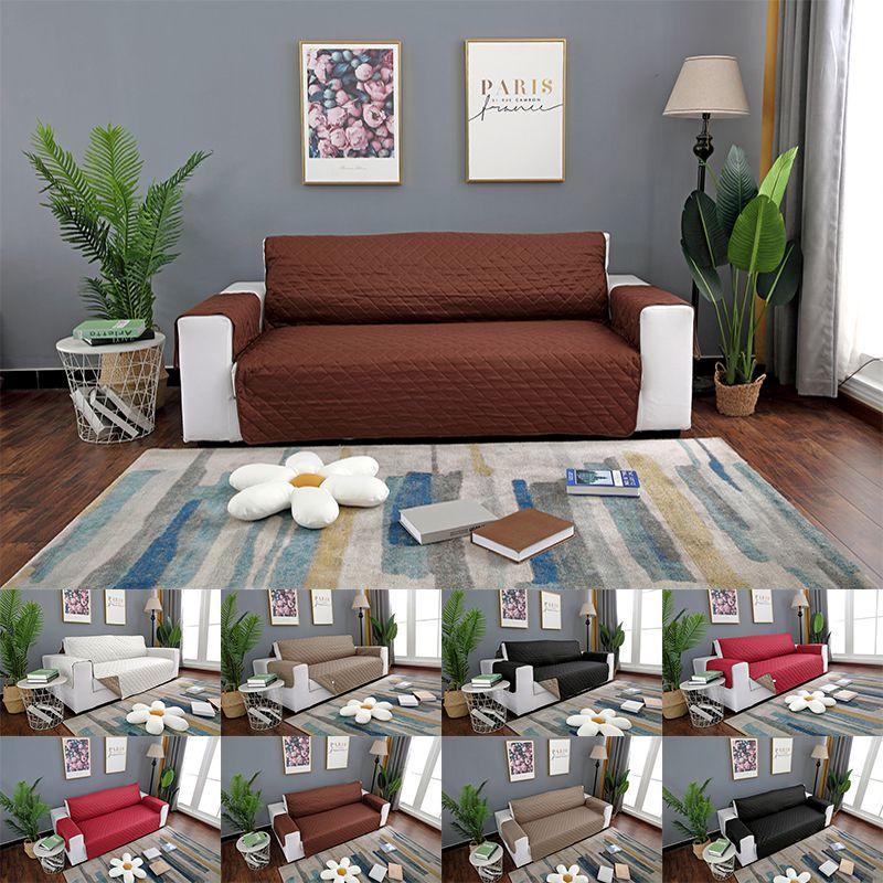 Strapazierfähiger Und Eleganter Waschbarer Sofa-Überwurf Mit Rutschfestem Armlehnendesign