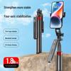 Mini Portable Bluetooth Selfie Stick with Gimbal and Floor Stand for Universal Phone Live Streaming
