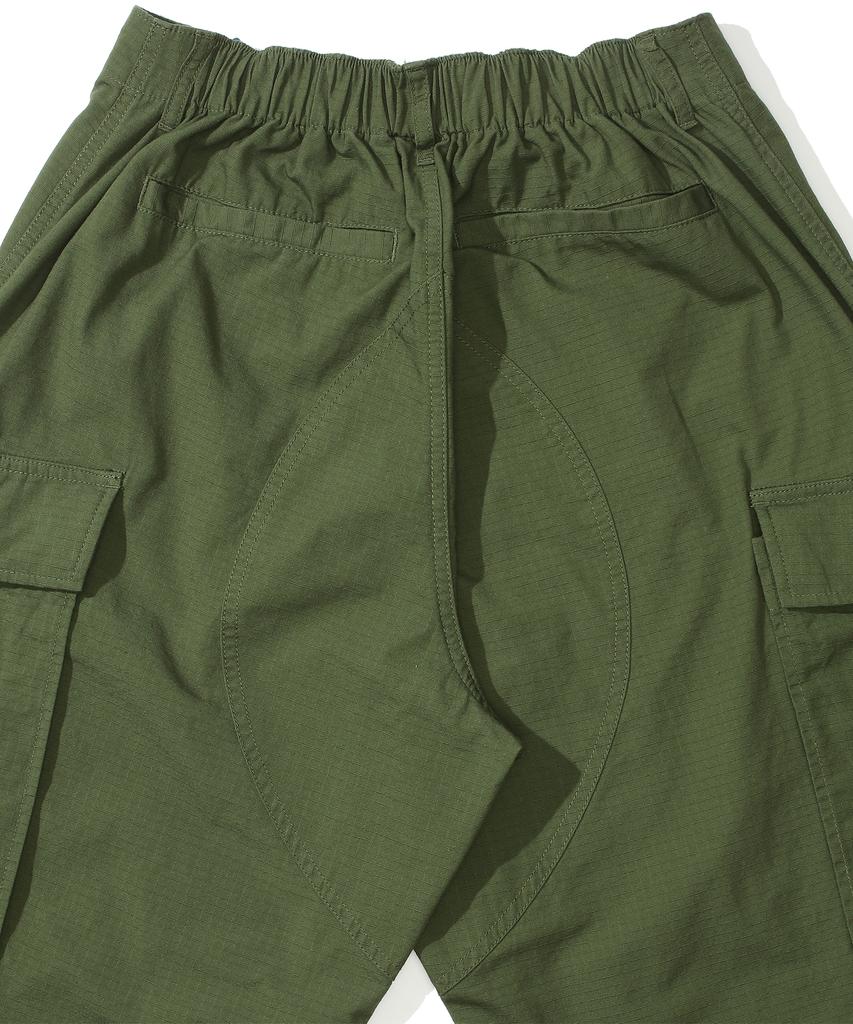 COLUMBIA UNIVERSITY M-Label Loose-Fit Ribstop Pocket Pants Hunter Khaki