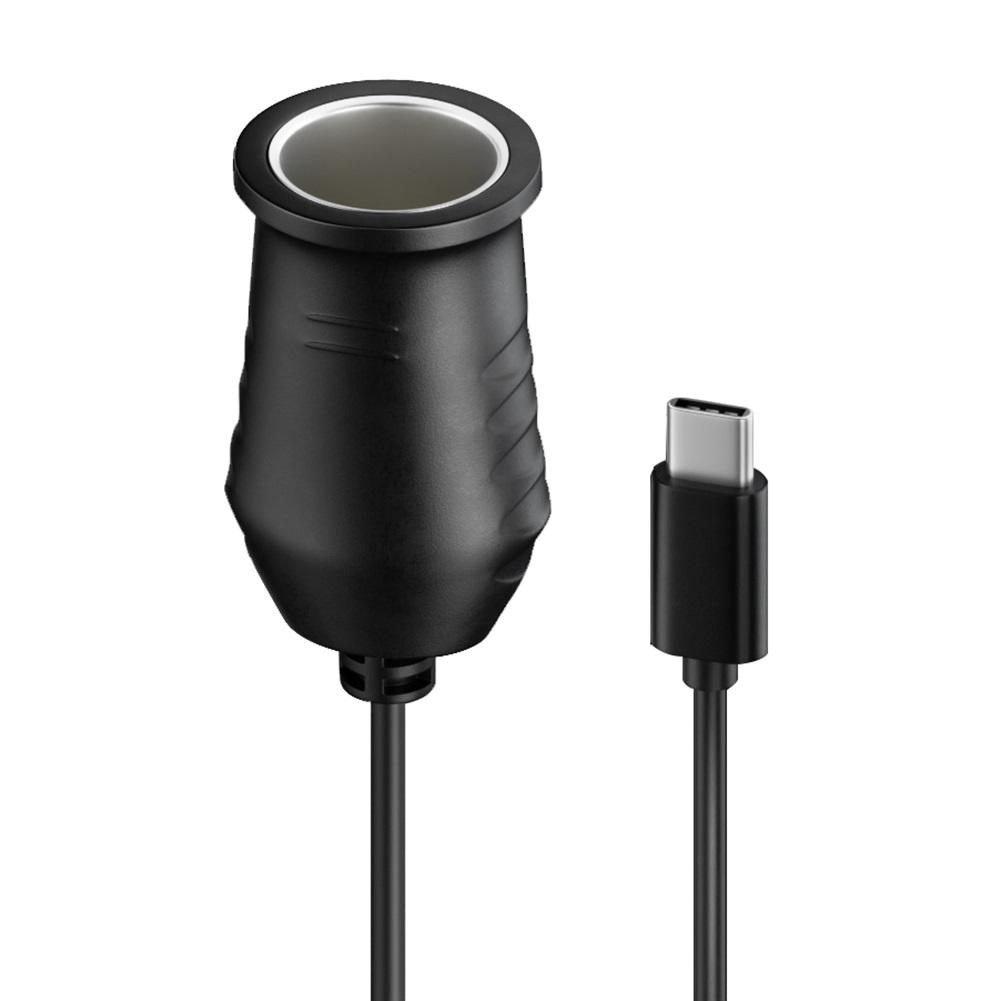 

Адаптер для автомобильного прикуривателя Type-C, профессиональный преобразователь типа C, шнур