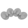 4Pcs Heavy-Duty Adhesive Plug Holder Power Cord Organizer Socket Hook for Home Office Kitchen Bathroom Multi-Function Cable