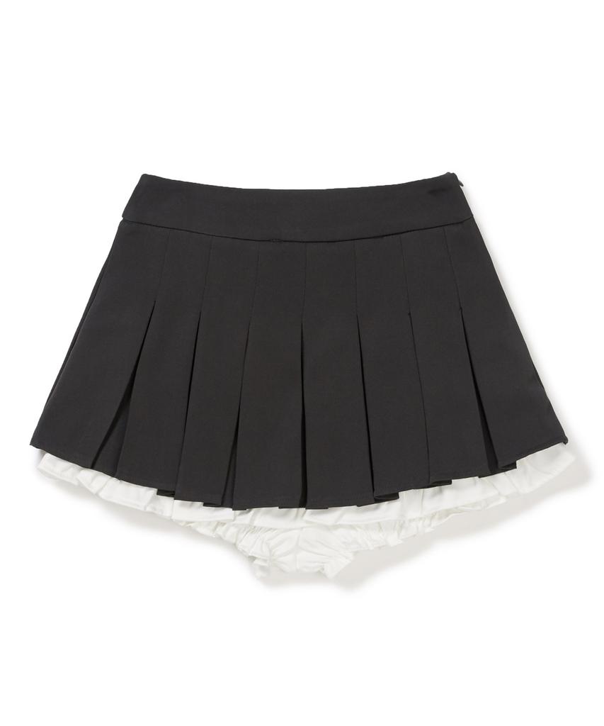 Zero Planet Julia Pleated Skirt Pants [Grey]