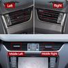 Auto Armaturenbrett Belüftungsgitter AC Lüftungsschlitz Schieberegler Clip Für Skoda Octavia 2015-2021 5E0819701 5E0819702