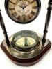Antique Desk Clock Vintage Table Top Antique Brass Decorative Gift