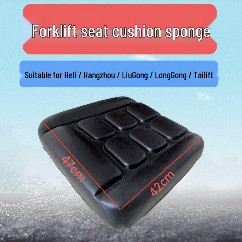 Forklift Engineering Vehicle Seat Cushion for Heli, Hangzhou, Longgong Models Forklift Backrest 42*37