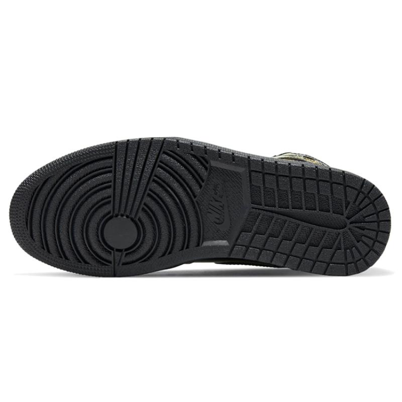 Air Jordan 1 Retro High Og 'Negro Oro Metálico' Jordan 555088-032