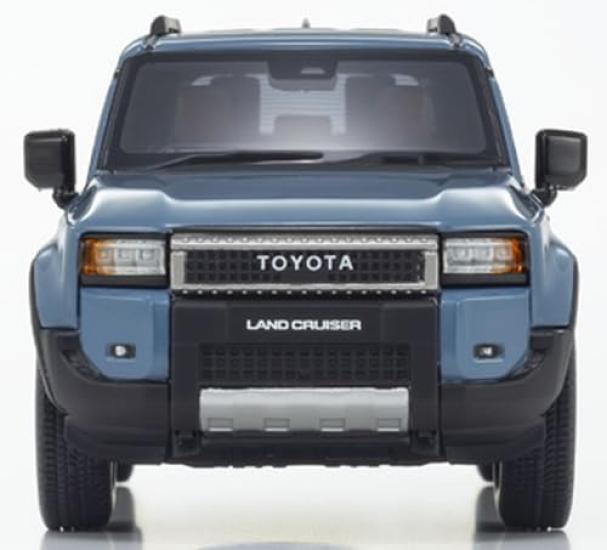 Kyosho Original Scale Toyota Land Cruiser 250 ZX Optional Wheel Finished Product KS03927SB 1/43 Ver. (Smoky Blue)