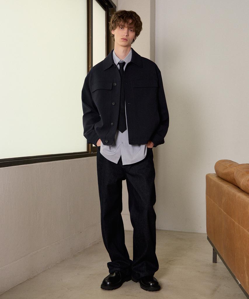 Mindbridge [Couture] Pocket Half Blouson