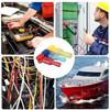 360 bucăți din nailon cu deconectare rapidă terminale de sertizare tip T, complet izolate, cazmă masculină și feminină