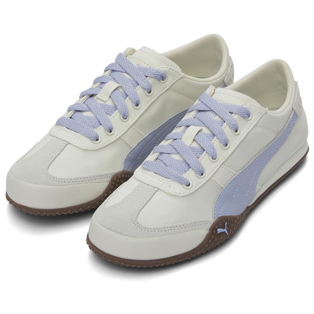 Puma Bella Ut Canvas Fashion Versatile Comfortable Lightweight Low-Top Casual Shoes Unisex Sneaker White Blue 403492-03