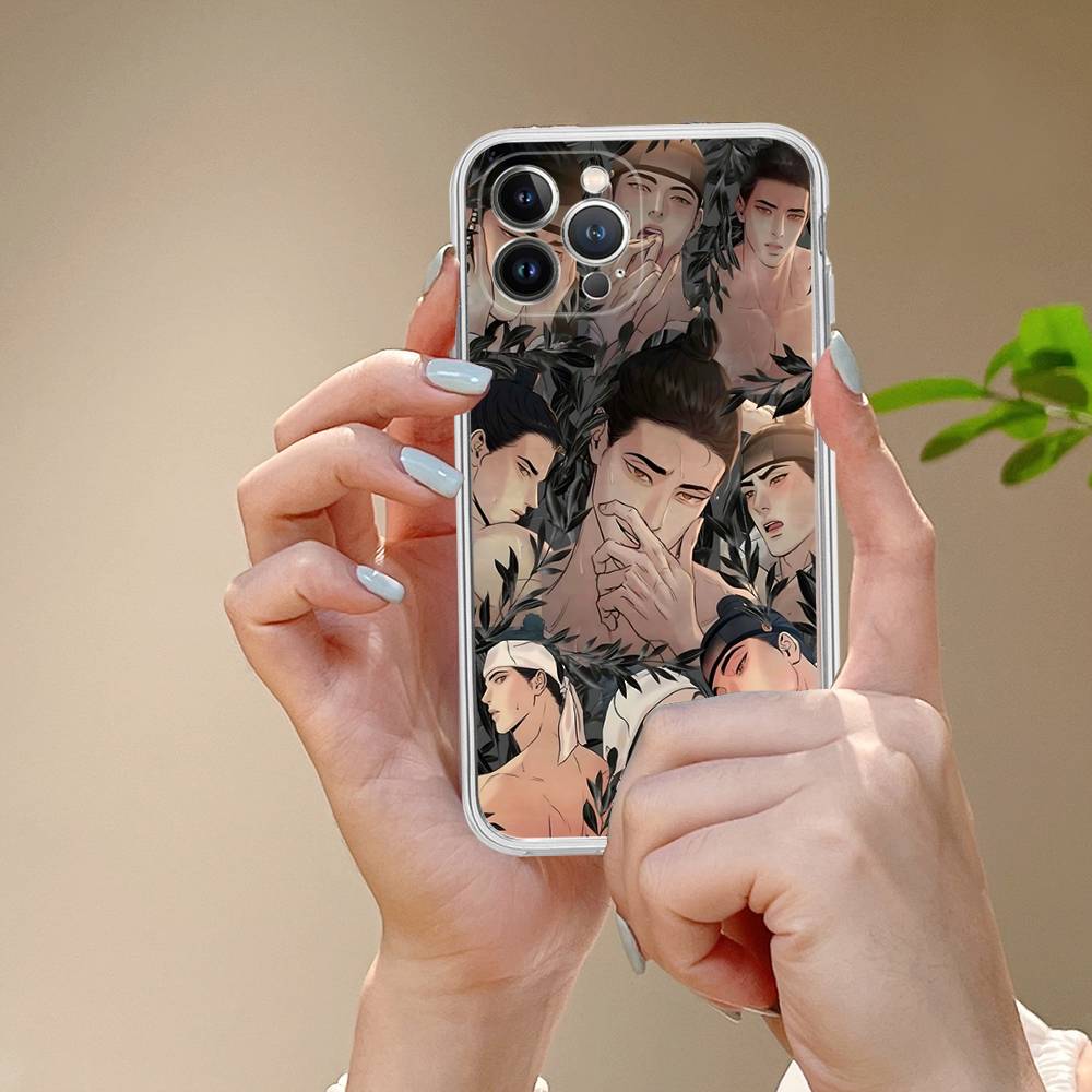 Comic P-Painter Of The N-Night Transparent Soft Phone Case For IPhone 15 12 14 16 17 13 Plus 11 Pro Max 13 Pro