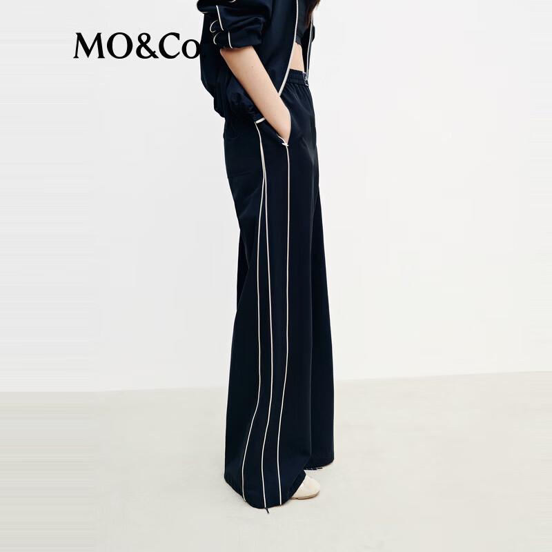 MO&Co. Lässige Hose im britischen Stil, lockere Passform