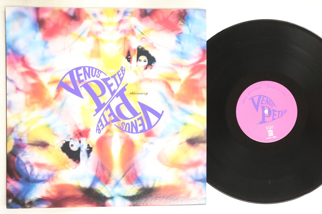 LP Record VENUS PETER - Obssesion-ep WRR6 WONDER RELEASE 1991 Japan Japanese Pop/Rock Used