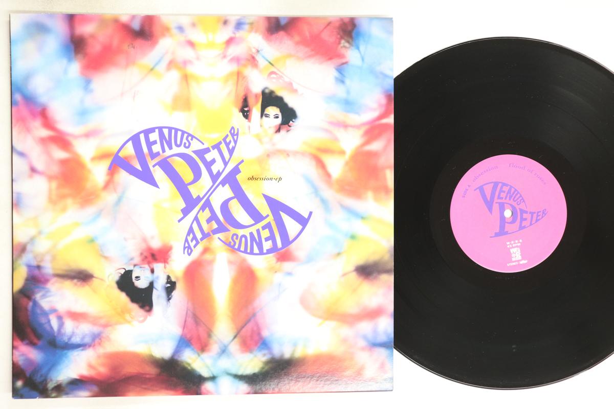 

LP Record VENUS PETER - Obssesion-ep WRR6 WONDER RELEASE 1991 Japan Japanese Pop/Rock Used
