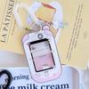 Keychain Pendant Acrylic Card Holder 3 Inch Kpop Photocard Holder  for Backpack Accessory