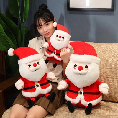 Vánoční panenka Santa Claus Plyšová hračka Měkký sněhulák Jelen hračky pro děti Dívky Vánoční dárky Dekorační rekvizity