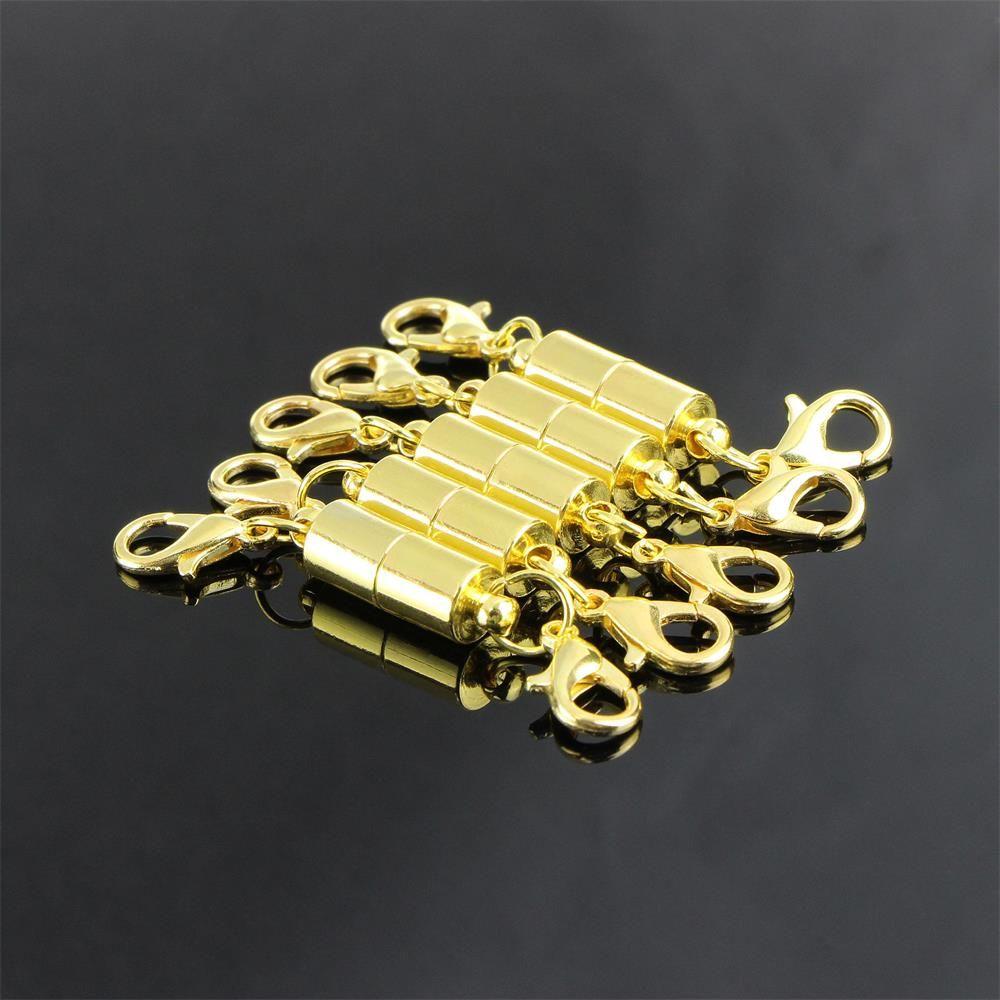 DIY New Jewelry Making Supplies Connector Hook Magnetic Clasps  Necklace Bracelet Connector Buckle