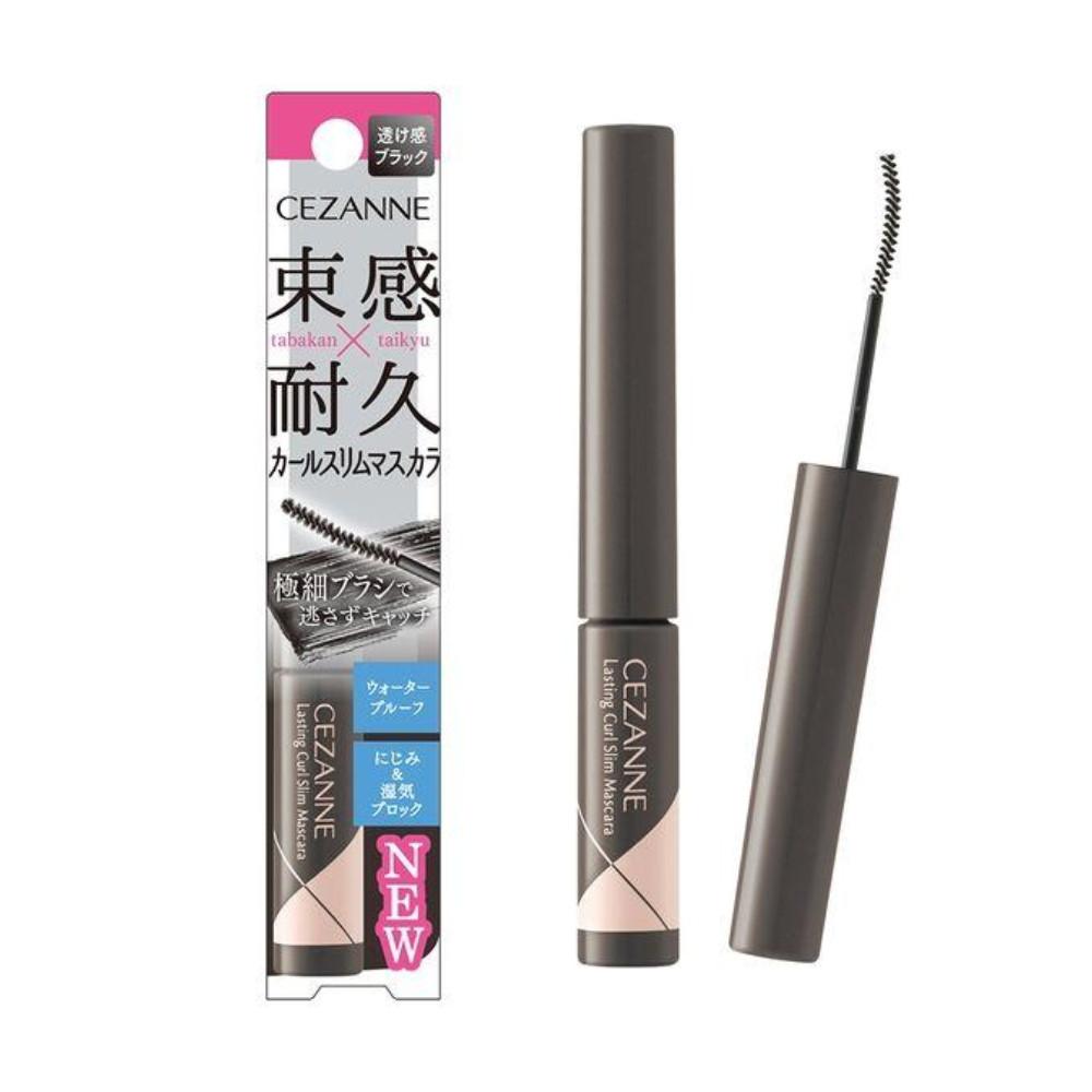 CEZANNE Durable Curl Slim Mascara S1 Black  S2 Ash