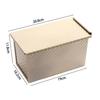 With Lid Toast Pastry Kitchen Tool Baking Pan Bread Toast Mold Pullman Loaf Pan Cake Tin Box