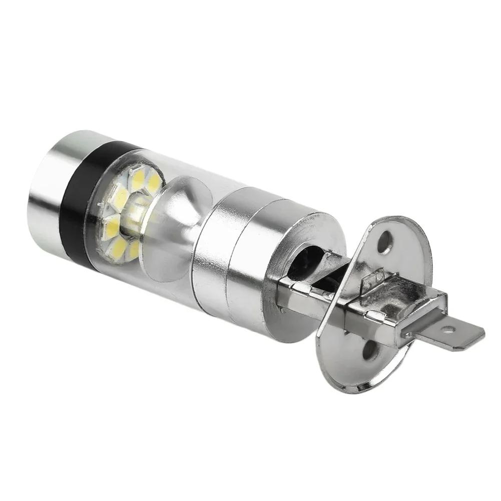 1000LM LED Headlight White 100W 12-24V 20-2pcs 6000K Driving H1 Parts Projector Replacement Wear-resistant