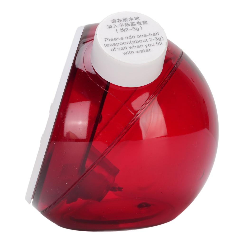 Water Powered LED Digital Alarm Clock Quiet Water Energy Clock for Nightstand Bedroom Type 3