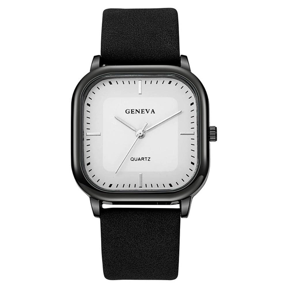 Square Dial Wristwatches Minimalist Design Business Wristwatch Fashion Quartz Watch Business Wear