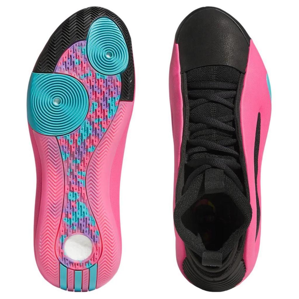 adidas Harden tom. 8 Czerwona Mieszanka Męskie Sneakersy Różowy Puls-Magenta Rdzeń-Czarny JQ2393