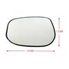 Car Rearview Mirror Glass Lens Fit Honda Insight 2009-2014 76253tf0g11 with Heater Left or