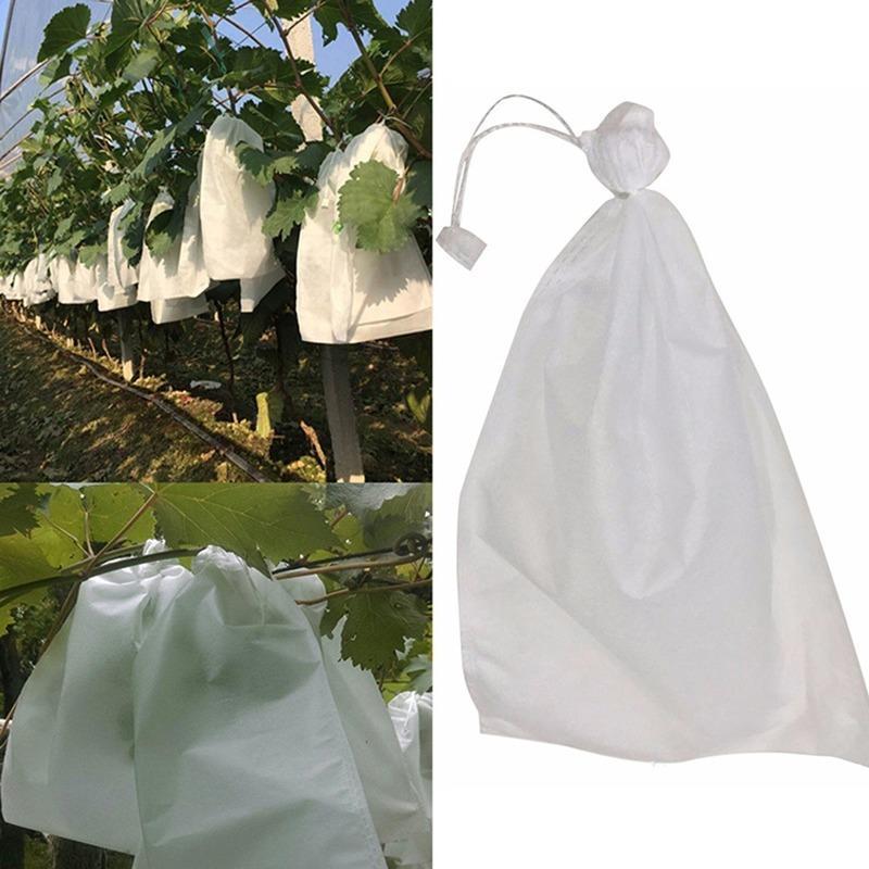 Drawstring Laundry Bag, Non-woven Fruit Bag, Grape Bag, Bird, Insect, and Waterproof Special Fruit Bag, Seedling thickened Bag