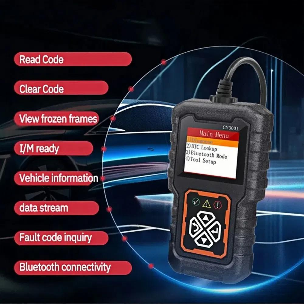 Elm327 Chip OBD2 Scanner CY3001 Professional Fault Detector  For Android/iOS