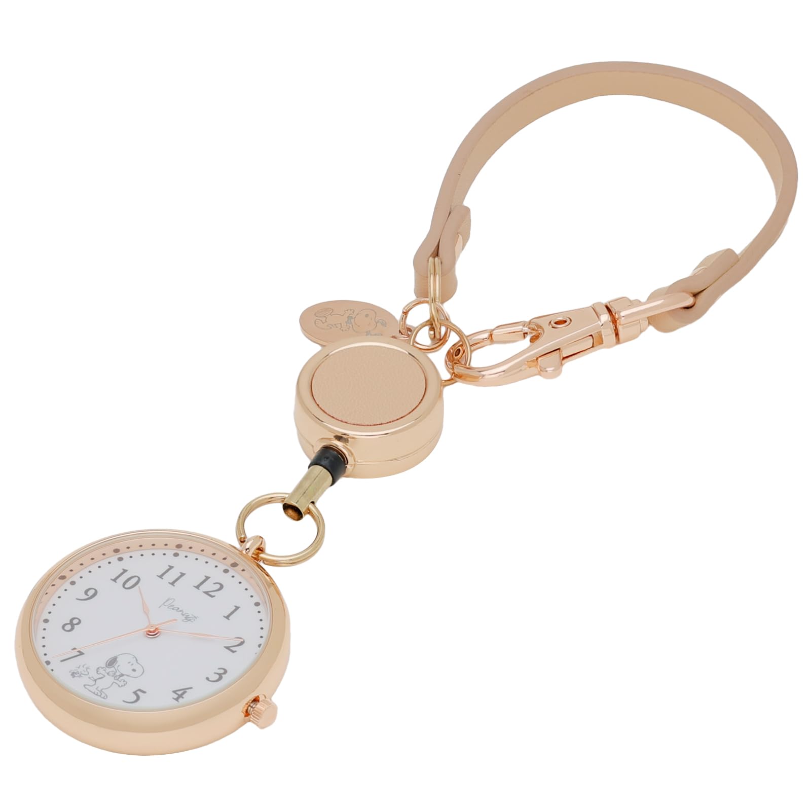 

Карманные часы Snoopy Bag Charm Beige Reel KC Watch [Fieldwork] женские PNT037-2 бежевый
