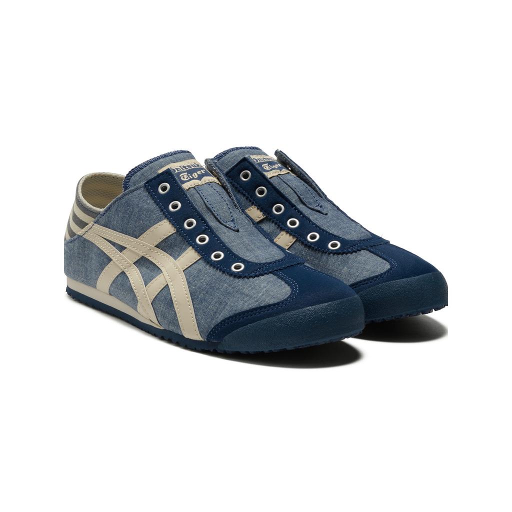 ONITSUKA TIGER Mexico 66 Paraty Blue Chambray Unisex Sneakers Natuurlijk TH342N-4202