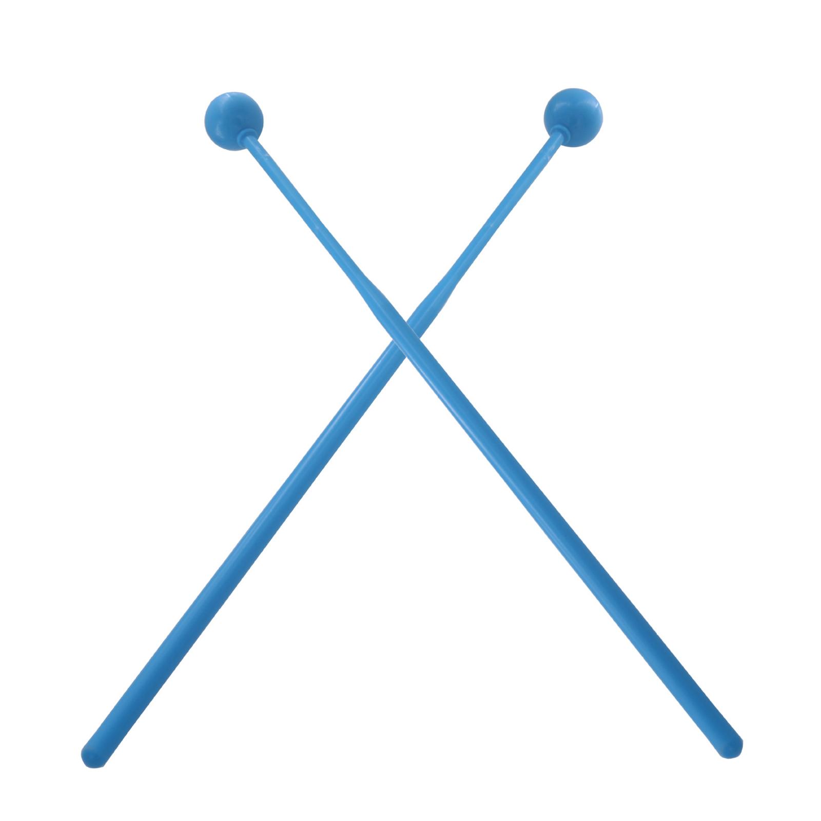 

2 шт. Дзвіночкові палички Ударні палички Палички Колотушки для Енергетичного дзвону Дерев яний блок синій