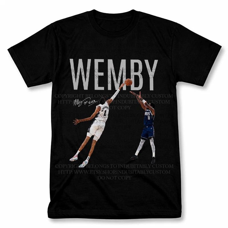 Victor Wembanyama Wemby Graphic T Shirt Vintage Basketball Fan Tee M