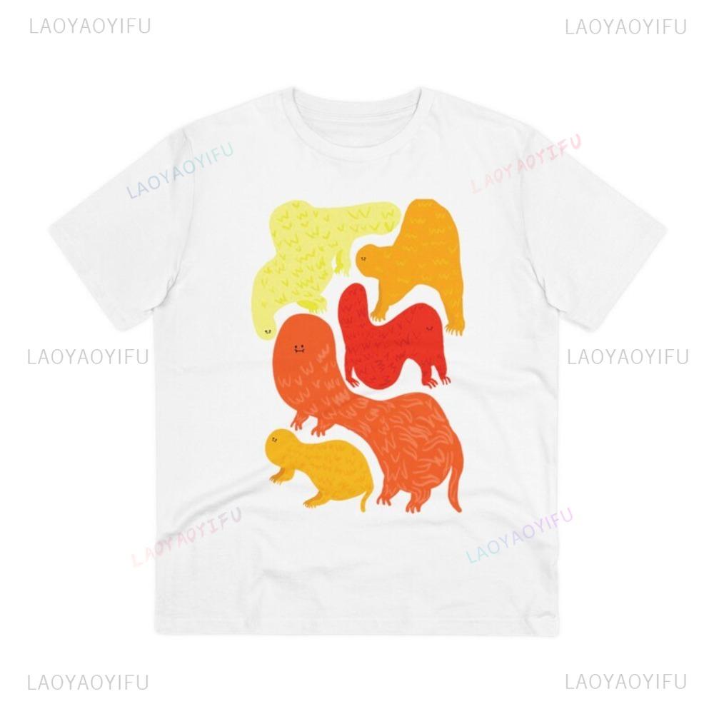 Organic Creator Tshirt Funny Abstract Art Graphic Printed Unisex Tshirt Unisex Women Daily Life Casual Tee Unique Design Tops S