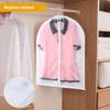 6pack Storage Garment Covers Translucent Dress Bag Waterproof Dustproof Clothing Cover Clothes