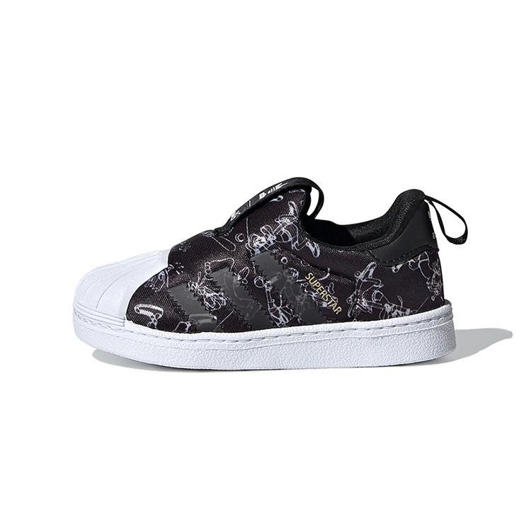 (TD) adidas Disney x Superstar 360 Goofy - Black Baby FW1989 EU 21