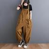 Lente Dames Effen Kleur Grote Zak Overall