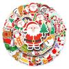 50pcs Christmas Stickers, Waterproof, Self Adhesive, for Water Bottles, Ipad, Skateboard, Luggage, Phone