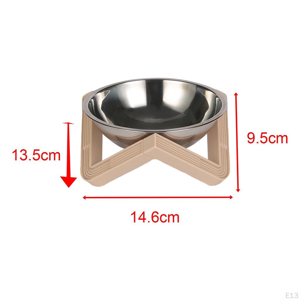 Adjustable Cat Bowl - Elevated Pet Feeder for Indoor Cats and Kittens