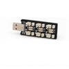 USB 6 Channel Charging Board for LIPO and LiHV Batteries 2 5V to 4 35V with Adjustable Current 0 2A or 0 6A for RC Battery Packs