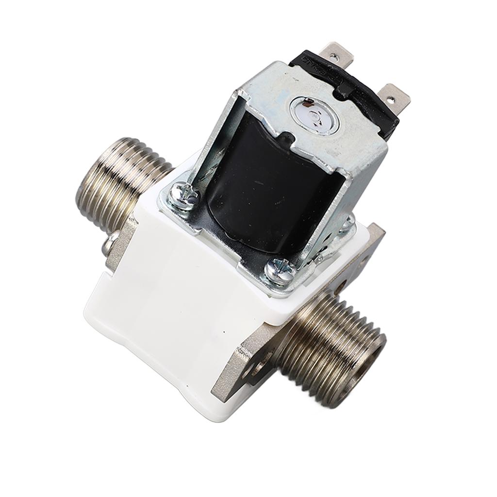 Zawór Wlotowy Podgrzewacza Wody Mosiężna Cewka Obudowa PC Dobre Uszczelnienie G12in Elektryczny Zawór Elektromagnetyczny DC12V