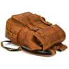 Nowości skórzany plecak luksusowy mężczyzna prawdziwa Cowskin torba podróżna mężczyźni męski plecak vintage 17 Cal Laptop tornister plecak męski!