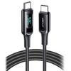 Kabel Acefast C6-03 Black Usb-C - Usb-C Pd Qc 100W 5A 480Mb/S 2M - Czarny