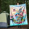 1pc, Mickey & Minnie Blanket Home Decorative Throw Blanket for Family and Friend