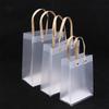 5Pcs Frosted Translucent Pvc Loot Bag Gift Bagbbags For Gifts Packing Bag Pvc Hand Bag Party Decor Souvenir Tote Bags